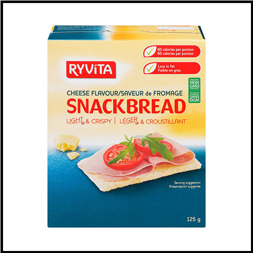 Ryvita Cheese Flavor Snack Bread 125g