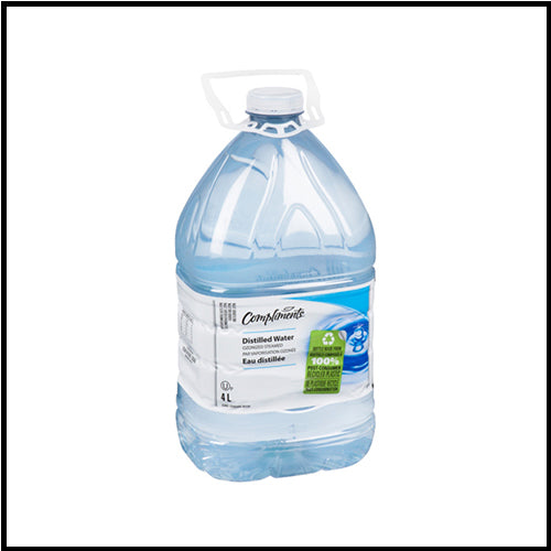 Compliments Distilled Water 4L