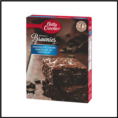 Betty Crocker Chocolate Chunk Brownie Mix 440g