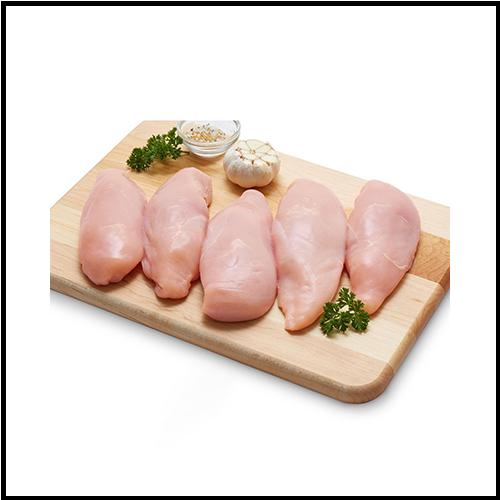 Boneless Skinless Chicken Breasts Family Pack $7.99 lb (Frozen)