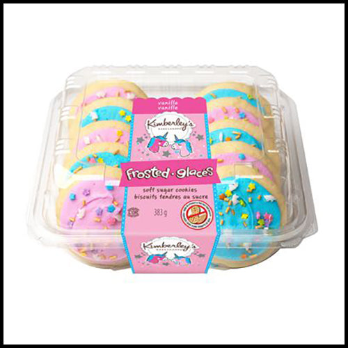 Kimberly's Bakeshoppe Cookies Frosted Sugar Unicorn 10ct