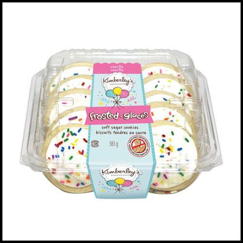 Kimberly's Bakeshoppe Cookies Frosted Sugar Vanilla 10ct