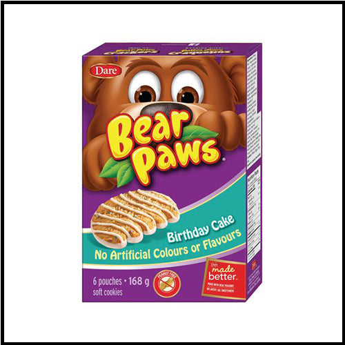 Dare Bear Paws Birthday Cake 6 pk