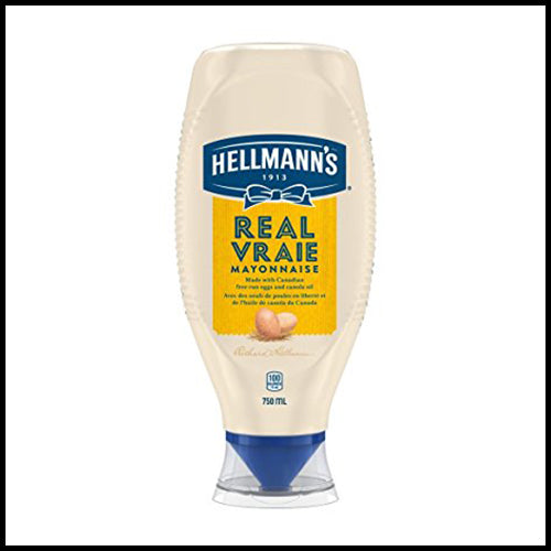 Hellmann's Big Squeeze Real Mayonnaise 750ml