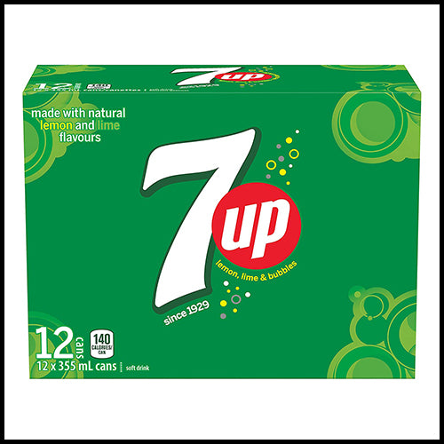 7Up Cans 12 x 355ml