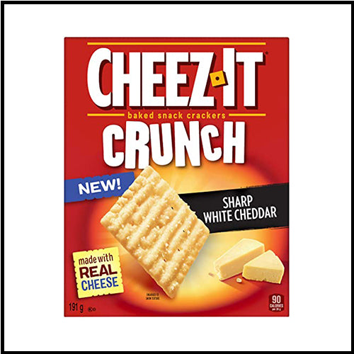 Cheez-It Sharp White Cheddar Crackers 191g