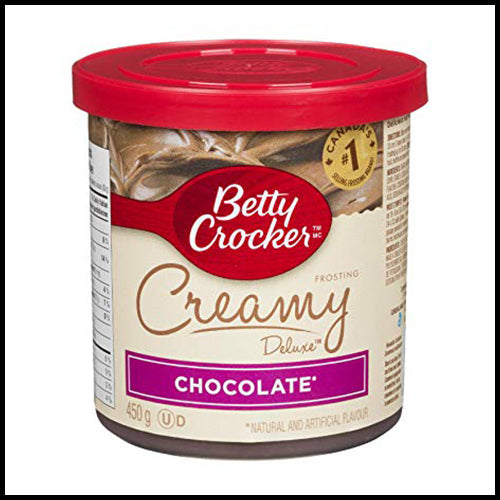 Betty Crocker Creamy Deluxe Chocolate Frosting 450g