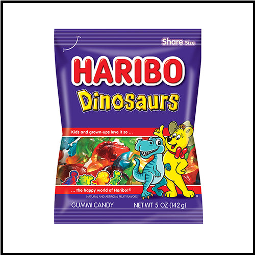 Haribo Dinosaurs Gummy Candies 175g