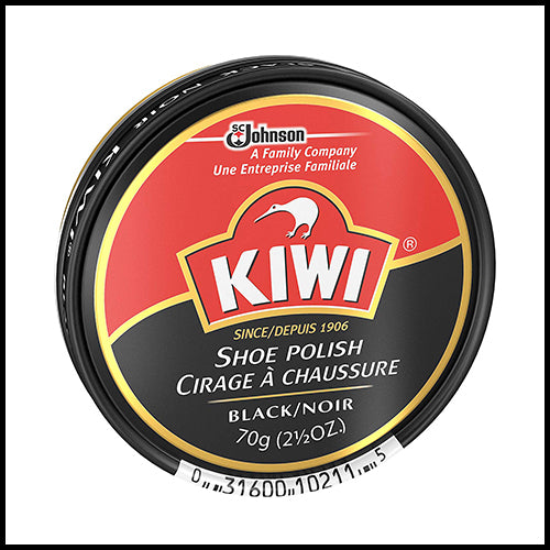 Kiwi Black Shoe Polish 70g