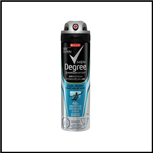 Degree Dry Spray Cool Rush Men's Deodorant 107 g