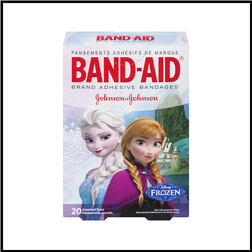 Band-Aids Assorted Sizes Frozen 20ct