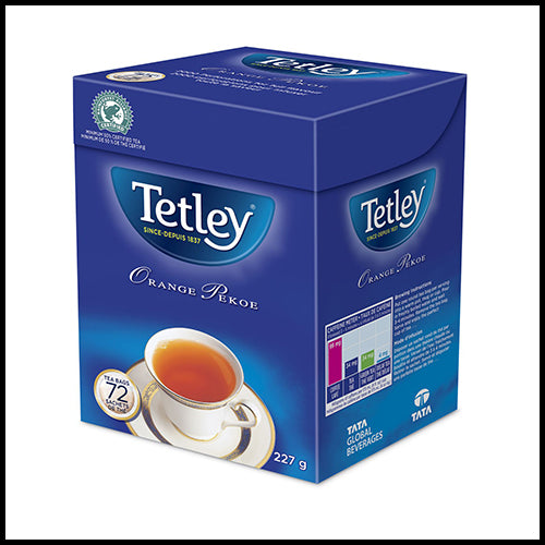 Tetley Orange Pekoe Tea 72pk