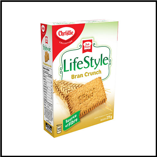 Christie Life Style Bran Crunch Cookies 275g