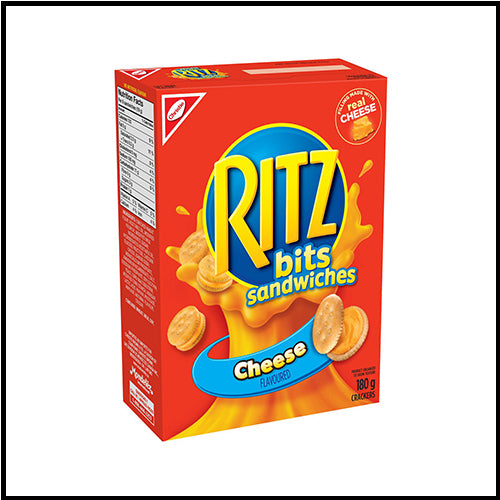 Christie Mini Ritz Bits Cheese Sandwich Crackers 180g