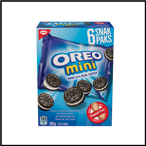 Christie Snak Paks Oreo Mini Cookies x 6pk