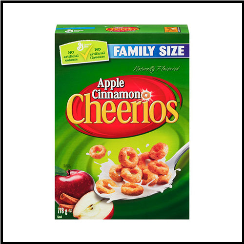 General Mills Apple Cinnamon Cheerios Cereal 778g