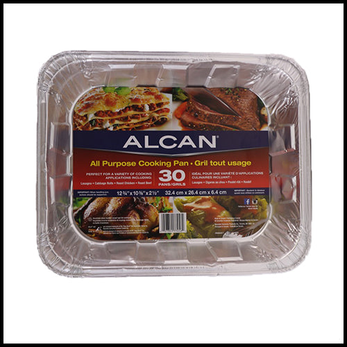 (COSTCO BULK) Alcan All-Purpose Cooking Pans 30pk