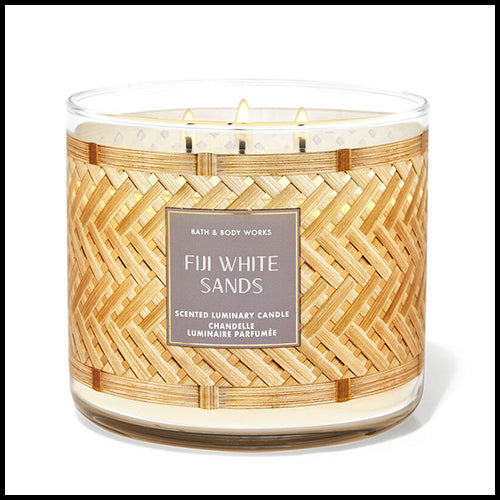 Bath & Body Works Fiji White Sands 3 Wick Candle