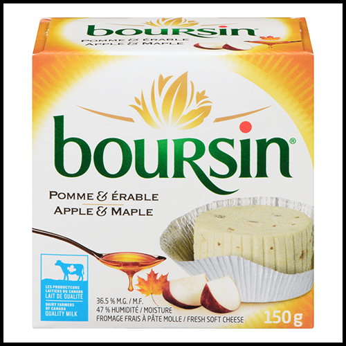 Boursin Apple & Maple Cheese 150g