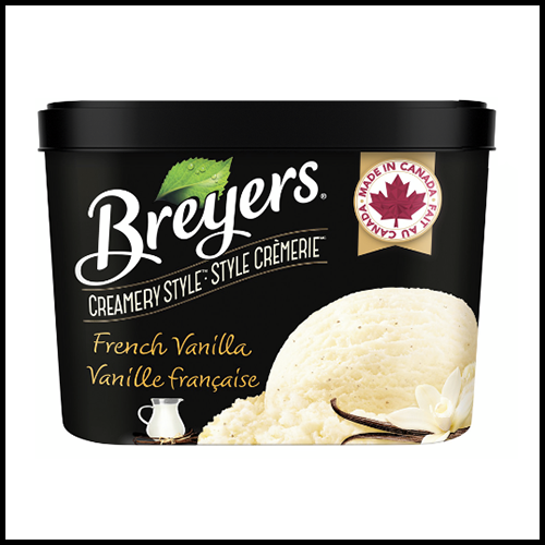 Breyers Creamery Style French Vanilla Ice Cream 1.66L