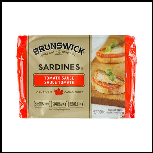 Brunswick Tomato Sauce Sardines 106g