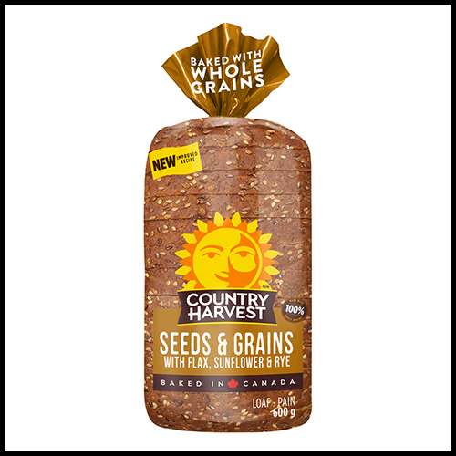 Country Harvest Bread Seeds & Grains 600g