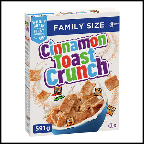 General Mills Cinnamon Toast Crunch Family Size 591g