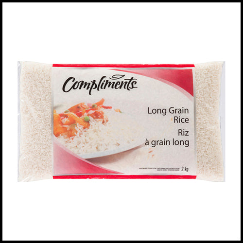 Compliments Long Grain White Rice 2kg