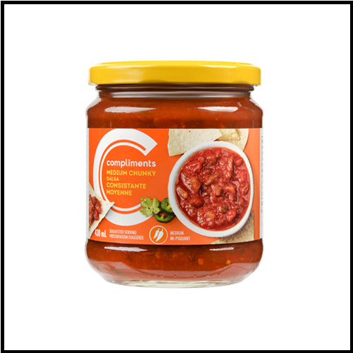 Compliments Medium Chunky Salsa 430ml