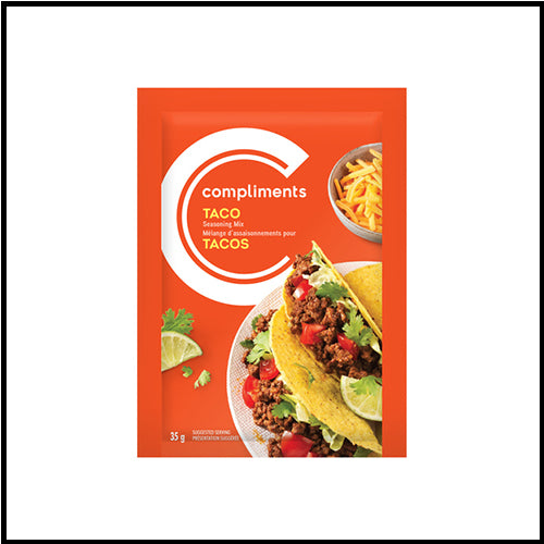 Compliments Taco Seasoning Mix 35g