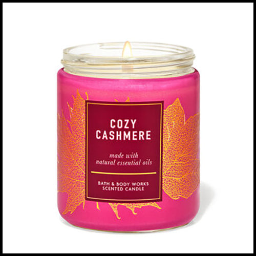 Bath & Body Works Cozy Cashmere Single Wick