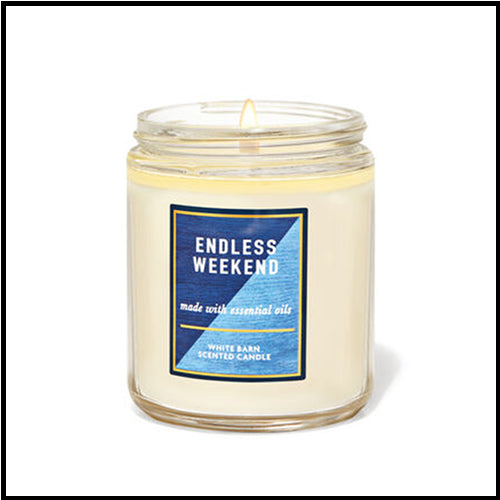 Bath & Body Works Single Wick Endless Weekend