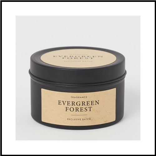 Small Scented Candle Evergreen Forest