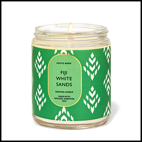 White Barn Fiji White Sands Single Wick Candle