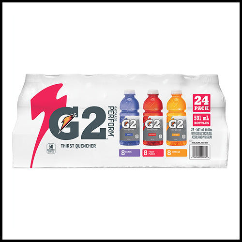 Gatorade G2 Perform Thirst Quencher Variety Pack 24 x 591ml