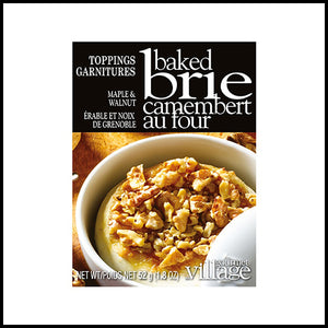 Gourmet Du Village Maple & Walnuts Baked Brie Topping 41g