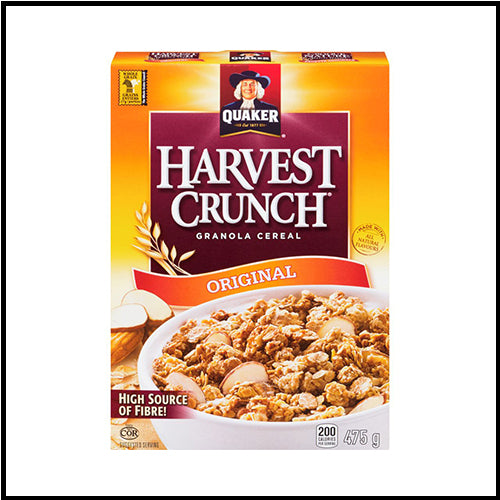 Quaker Harvest Crunch Original Granola 475g