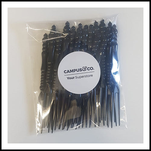 Amscan Black Fork Picks 25pk