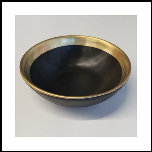 Black & Gold Maxwell Williams Bowl