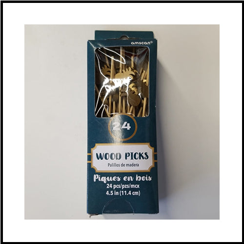 Amscan Pineapple Picks 24pk