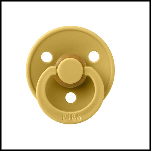 BIBS Original Pacifier - Mustard - 0-6mths