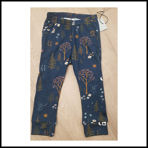 Kids/baby Leggings Enchanted  Forest - 12-18mths