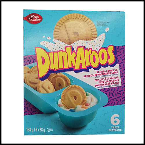 Betty Crocker Dunkaroos Vanilla 6 pk