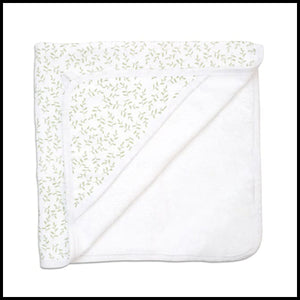 LuLuJo Hooded Baby Towel - Greenery