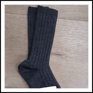 Condor Ribbed Socks - Grey