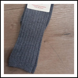 Condor Ribbed Socks - Grey