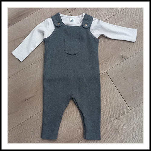 Boys Winter Knit Outfit - 3-6mths