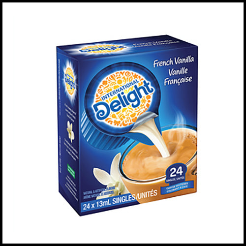 International Delight French Vanilla Single-Serve Coffee Creamer 24 x 13ml