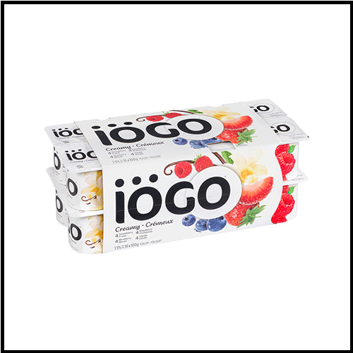 IÖGO Creamy Assorted Yogurt 16 x 100g