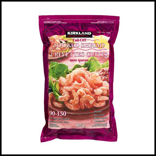 Kirkland Signature Tail-Off 90-130 Cooked Shrimp 907g